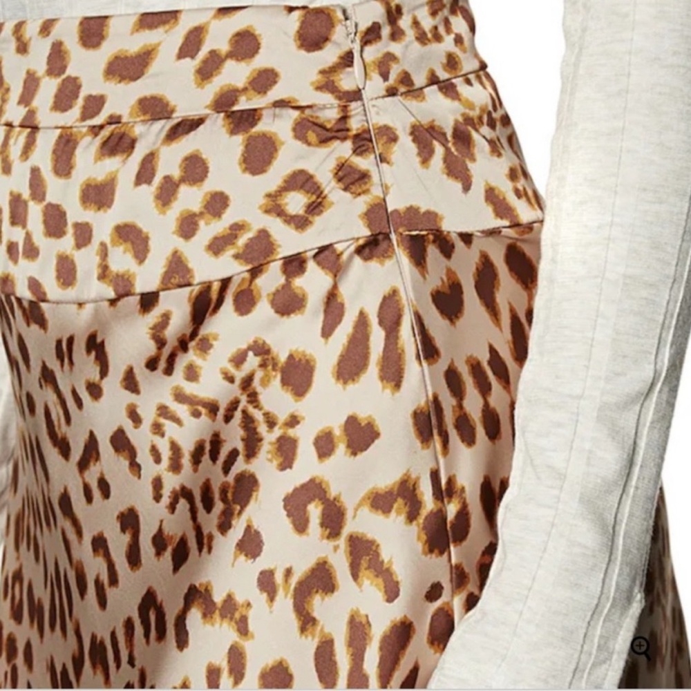 Free People Leopard Print Midi Skirt - Picture 4 of 7